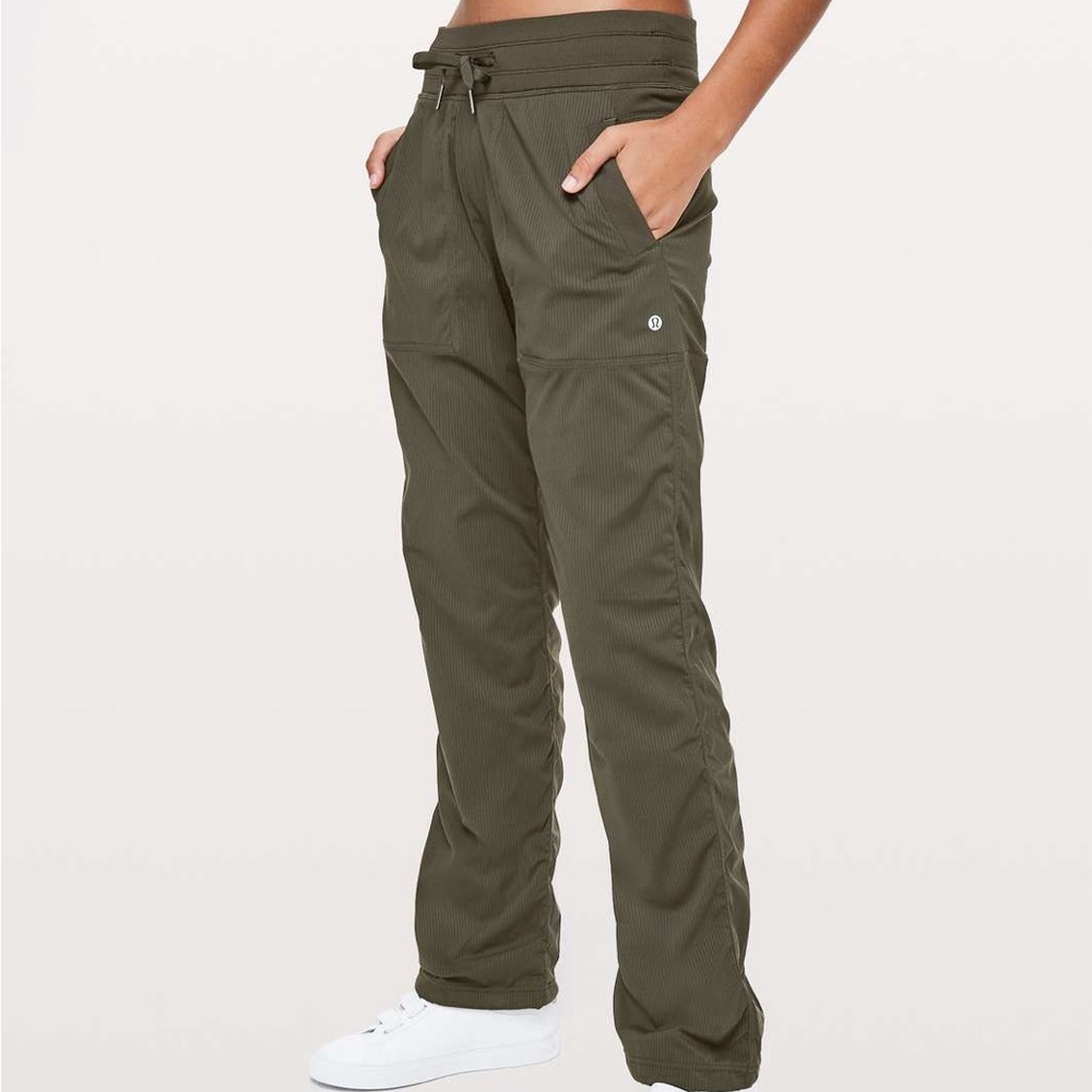Lululemon Dance Studio Pant in Green